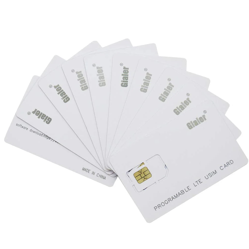 Gialer Writable Programmable LTE SIM Card