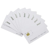 Gialer 250PCS Writable Programmable LTE SIM Card 2FF/3FF/4FF With Custom Logo printing