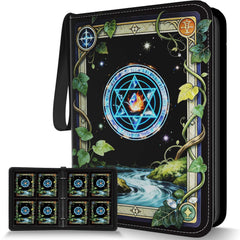 MTG Card Collection Binder 9 Pocket(Elemental ring)