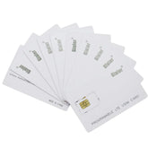 Gialer 100PCS Writable Programmable SIM Card 4G LTE WCDMA GSM Nano Micro 2FF 3FF 4FF Blank USIM Card