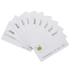 Gialer 100PCS Writable Programmable SIM Card 4G LTE WCDMA GSM Nano Micro 2FF 3FF 4FF Blank USIM Card