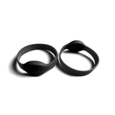 65mm RFID Silicone Wristband with 1KB Memory - FM11RF08S Chip, ISO-14443A Protocol, 13.56MHz for Access Control, Payment, Gym Lockers(50PC)