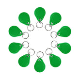 NFC Keychain 13.56MHz RFID Writable Rewritable NFC Key Fob for RFID Writer 10PC