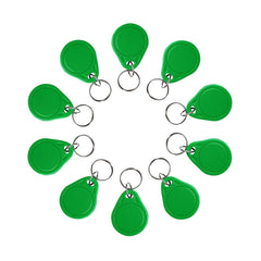 NFC Keychain 13.56MHz RFID Writable Rewritable NFC Key Fob for RFID Writer 10PC