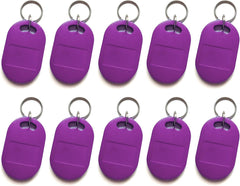 Desfire EV2 2K Keychain,DESFire EV2 Classic Keychain Card, Used for Access Control, Product Identification, Identity Authentication, Parking Management