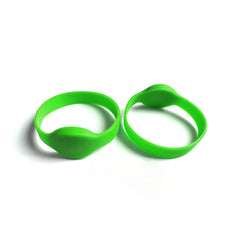 65mm RFID Silicone Wristband with 1KB Memory - FM11RF08S Chip, ISO-14443A Protocol, 13.56MHz for Access Control, Payment, Gym Lockers(50PC)