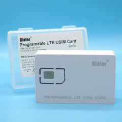 Gialer 100PCS Writable Programmable SIM Card 4G LTE WCDMA GSM Nano Micro 2FF 3FF 4FF Blank USIM Card