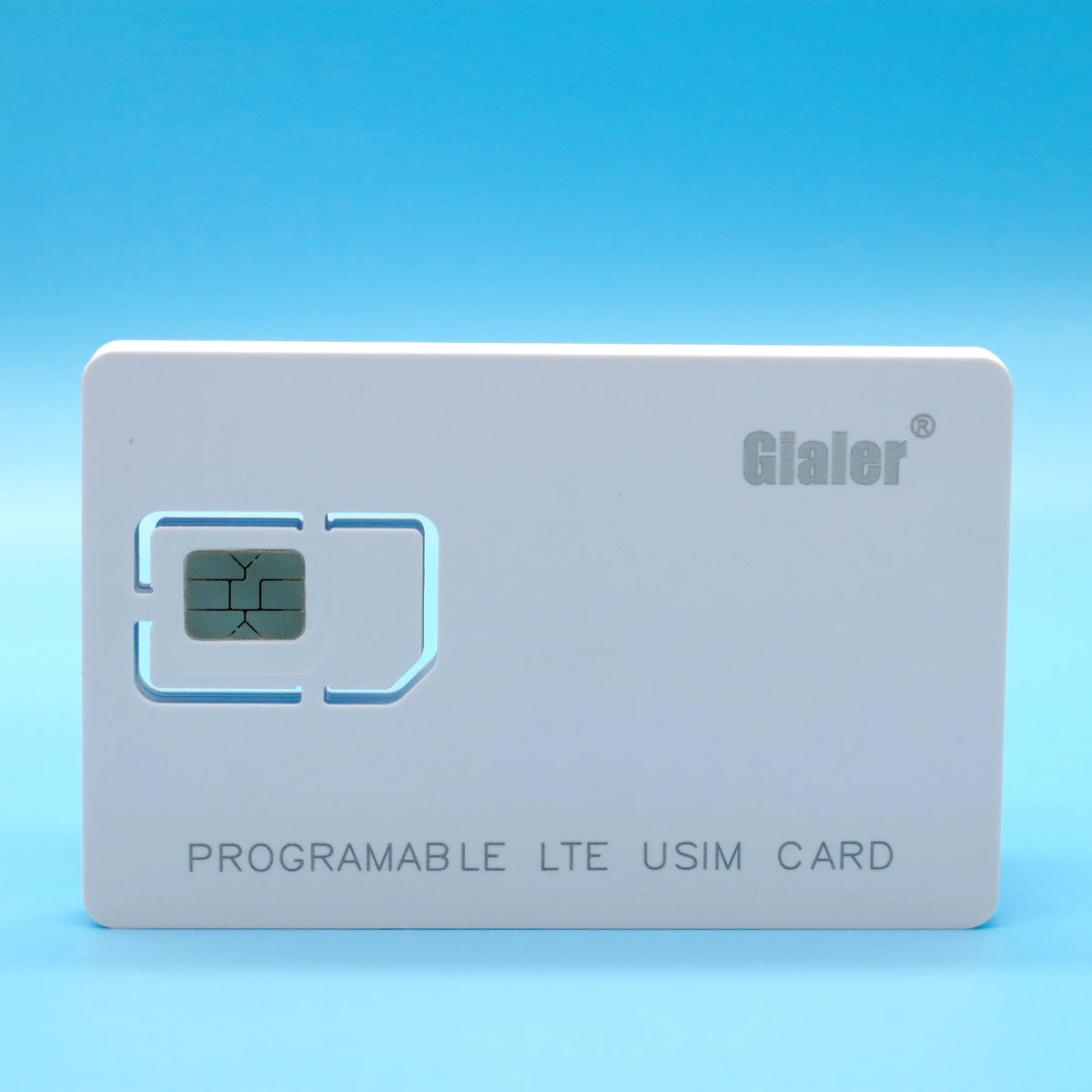 Gialer Writable Programmable SIM Card 4G LTE WCDMA GSM Nano Micro 2FF 3FF 4FF Blank USIM Card for Telecom Operator