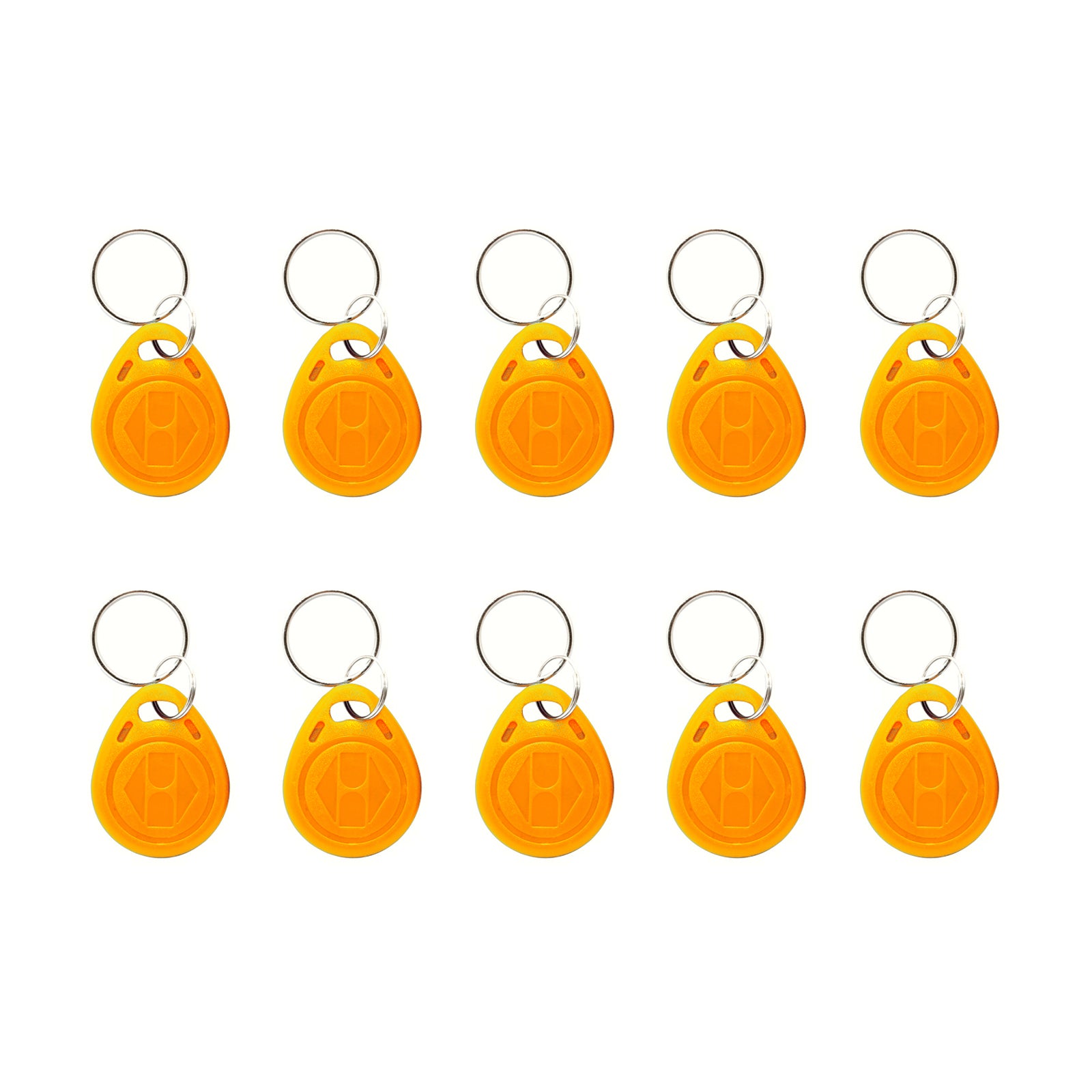 125khz RFID fob Writable RFID Tags T5577 RFID Card 125khz fob for RFID Writer,Compatible with 1386 1326 H10301 Format Readers and Access Control Systems for10 Pcs