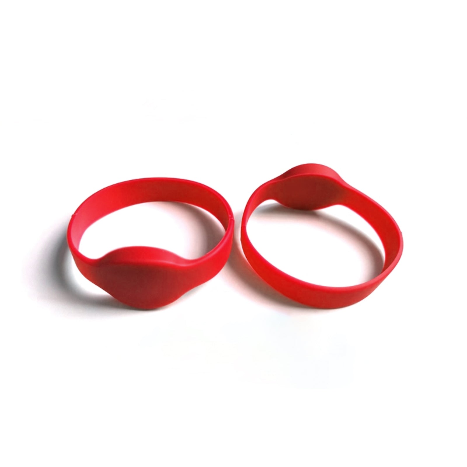 65mm RFID Silicone Wristband with 1KB Memory - FM11RF08S Chip, ISO-14443A Protocol, 13.56MHz for Access Control, Payment, Gym Lockers(50PC)