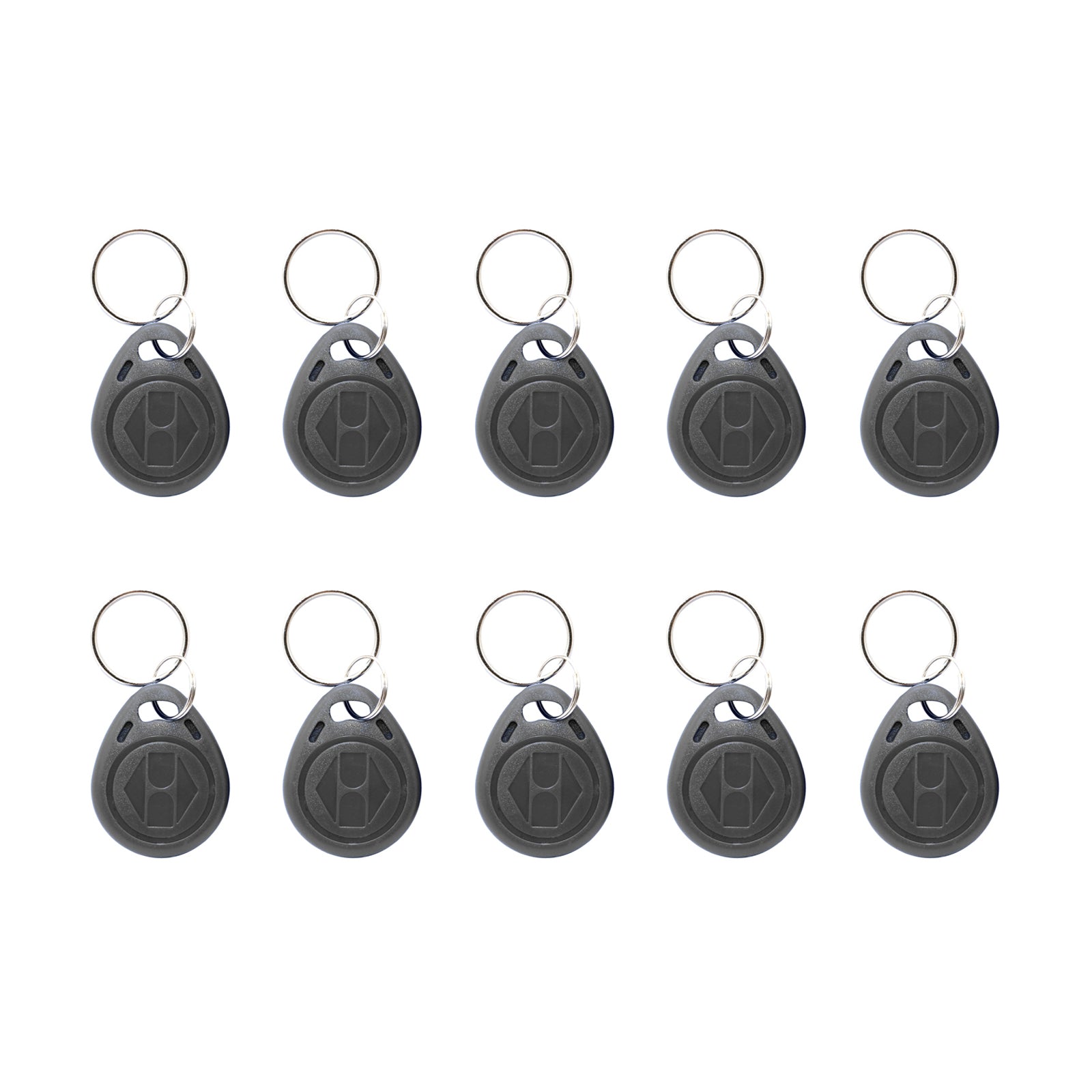 125khz RFID fob Writable RFID Tags T5577 RFID Card 125khz fob for RFID Writer,Compatible with 1386 1326 H10301 Format Readers and Access Control Systems for10 Pcs