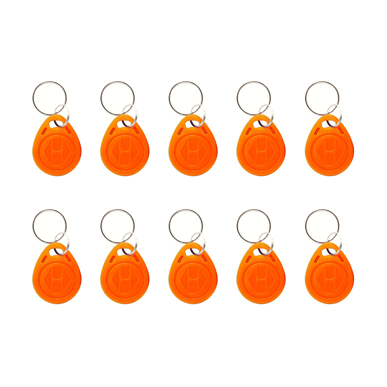 125khz RFID fob Writable RFID Tags T5577 RFID Card 125khz fob for RFID Writer,Compatible with 1386 1326 H10301 Format Readers and Access Control Systems for10 Pcs