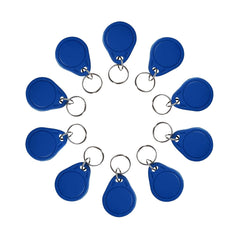 NFC Keychain 13.56MHz RFID Writable Rewritable NFC Key Fob for RFID Writer 10PC
