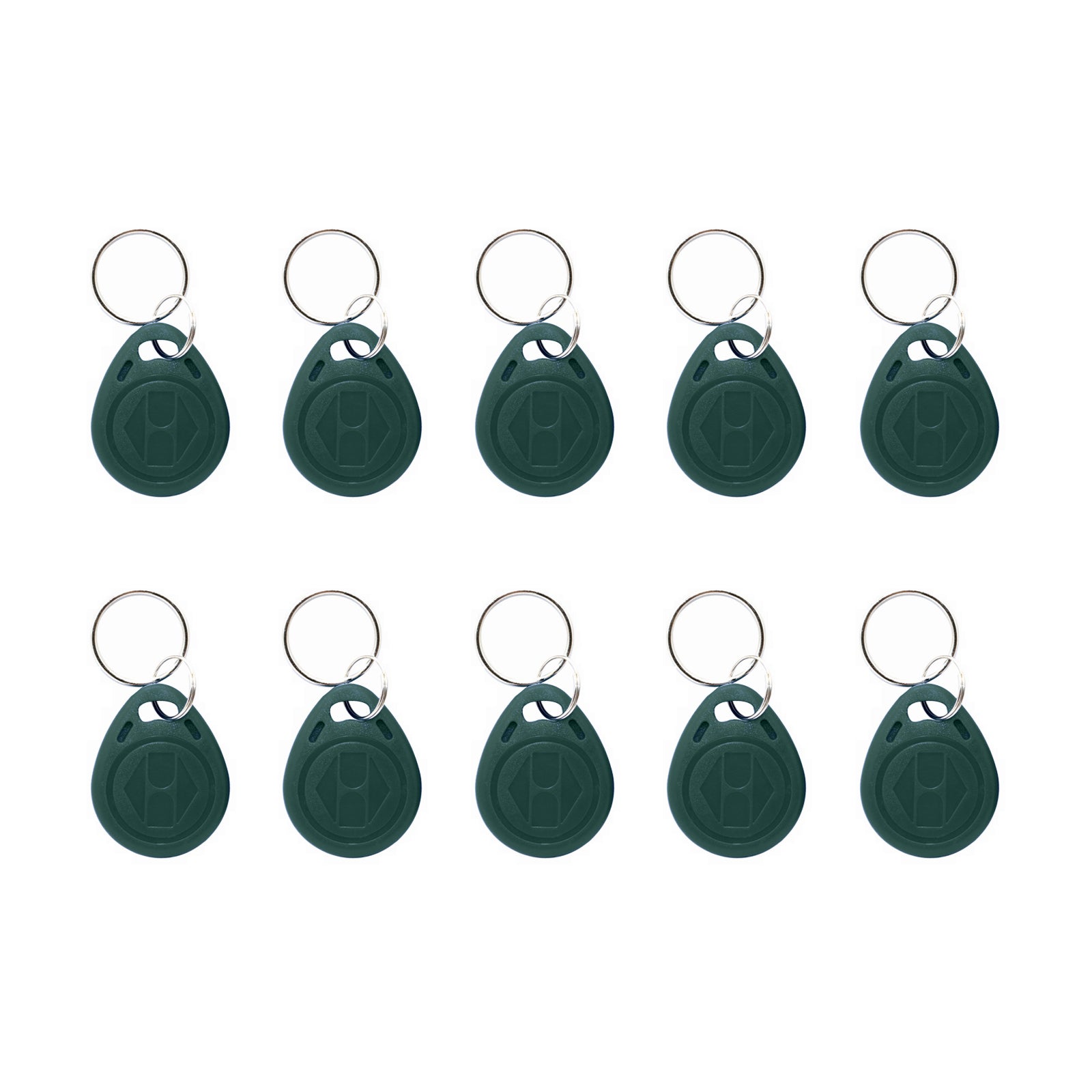 125khz RFID fob Writable RFID Tags T5577 RFID Card 125khz fob for RFID Writer,Compatible with 1386 1326 H10301 Format Readers and Access Control Systems for10 Pcs