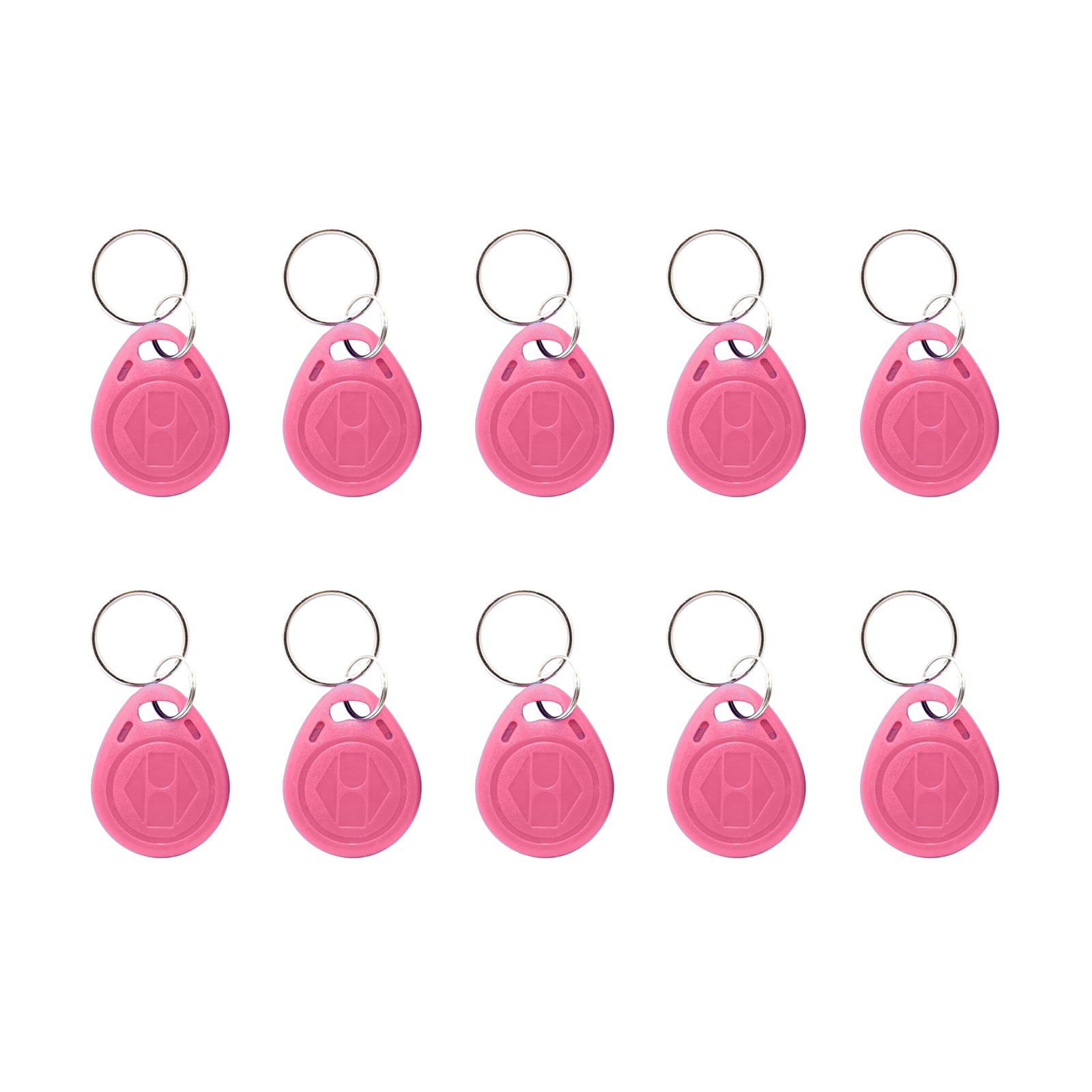 125khz RFID fob Writable RFID Tags T5577 RFID Card 125khz fob for RFID Writer,Compatible with 1386 1326 H10301 Format Readers and Access Control Systems for10 Pcs
