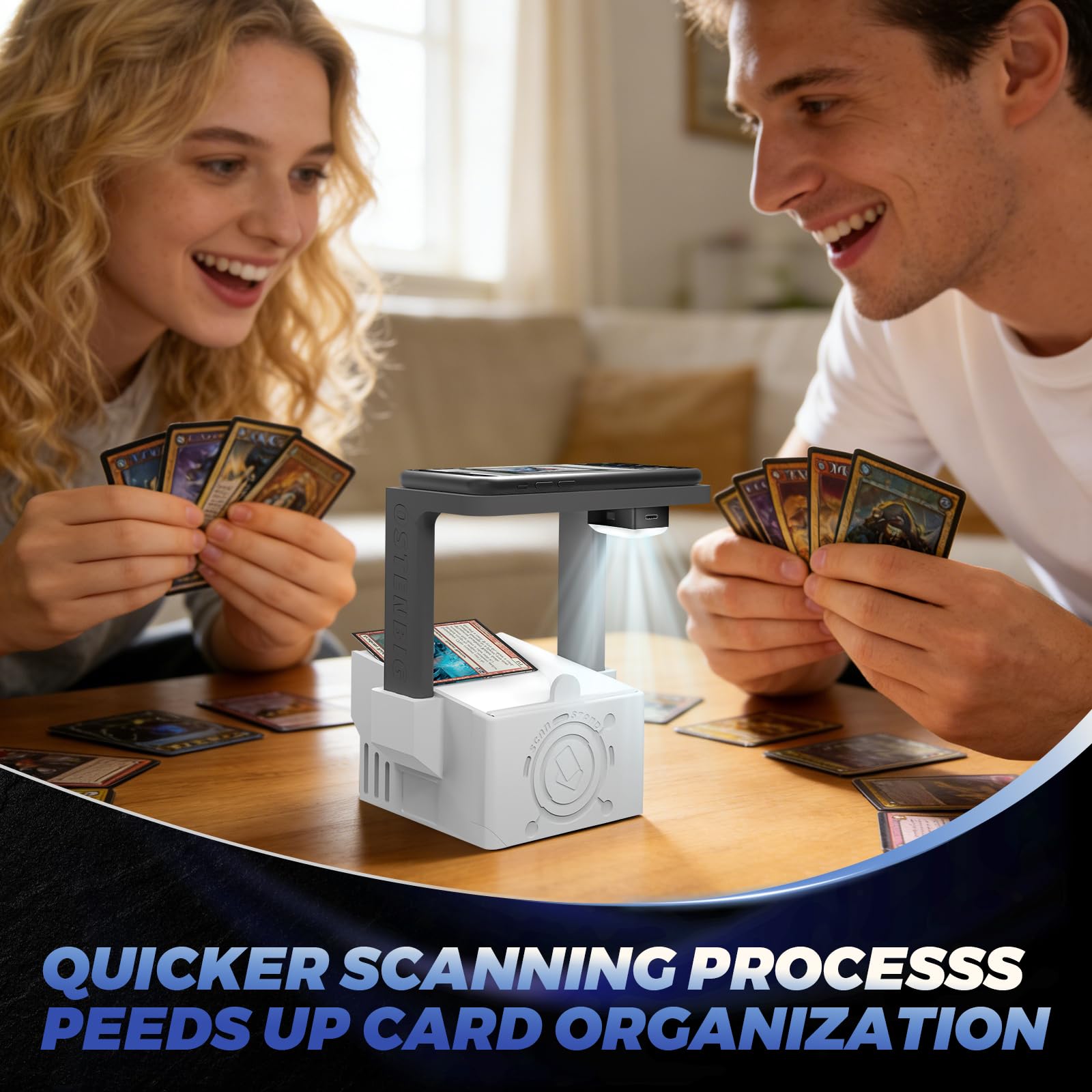  Trading Card Scanner Stand Pro
