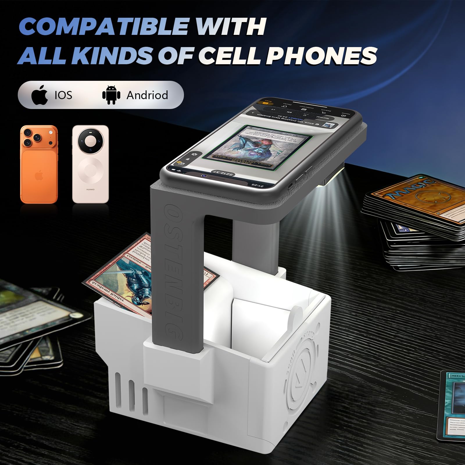  Trading Card Scanner Stand Pro